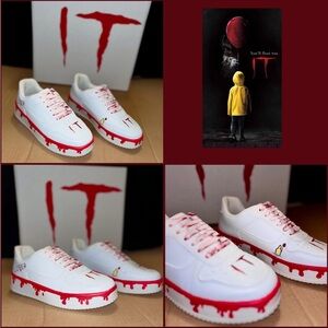 No Boundaries~ IT~Pennywise Themed~ hand painted